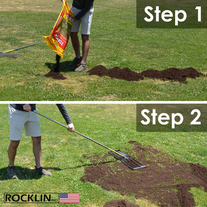 Rocklin Lawn Leveling Rake