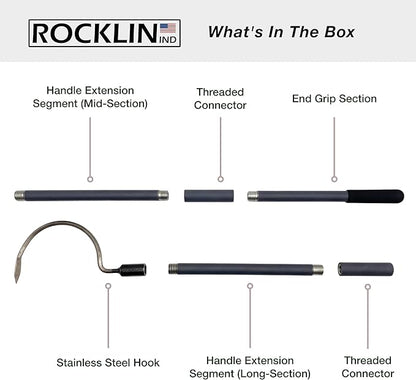 Rocklin™ Cobra Hook 3-in-1 Cultivator