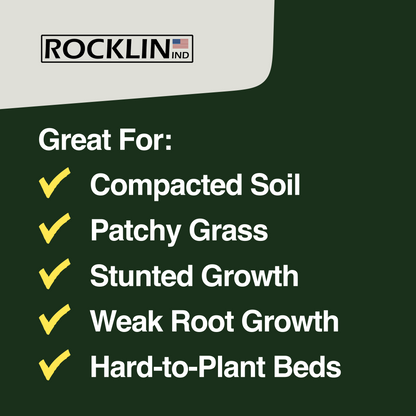 Rocklin™ Heavy-Duty Rotary Cultivator Tool