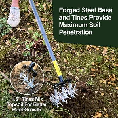 Rocklin™ Heavy-Duty Rotary Cultivator Tool