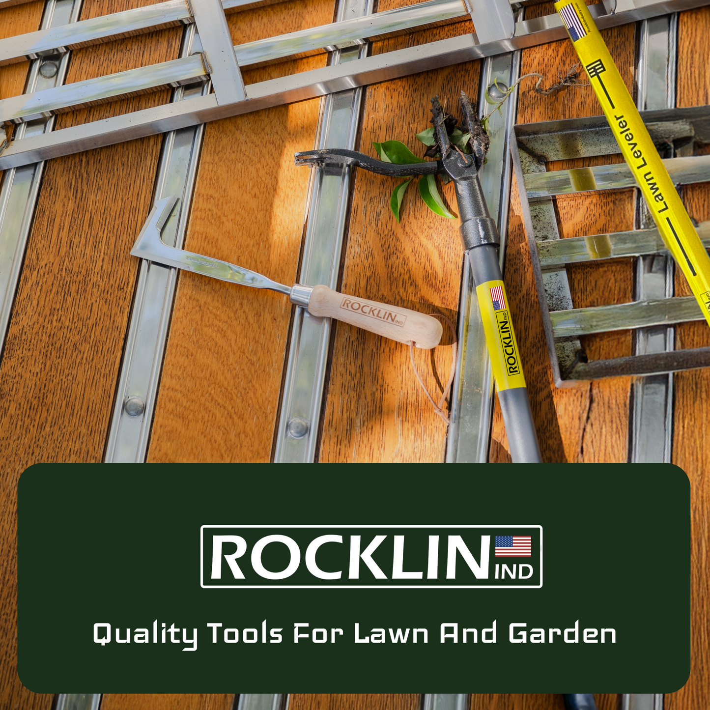 Rocklin™ Heavy-Duty Rotary Cultivator Tool