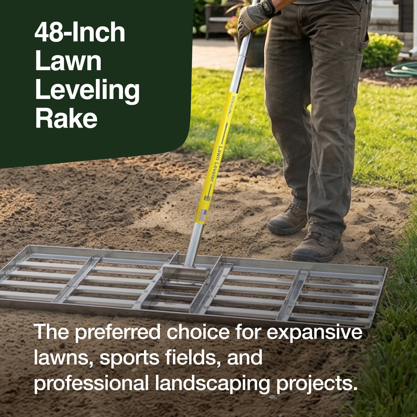 Rocklin™ Lawn Leveling Rakes