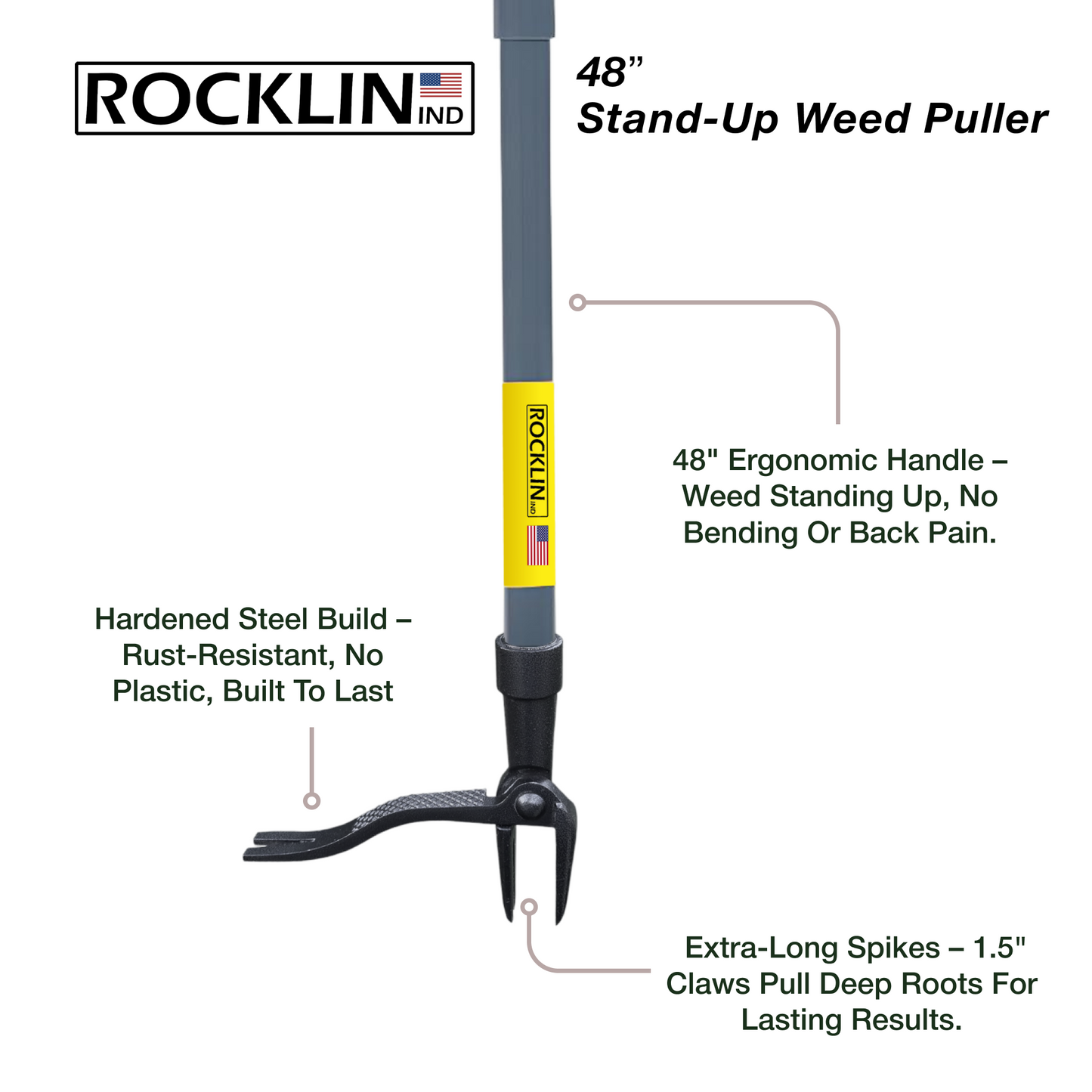 Rocklin™ Stand-Up Weed Puller